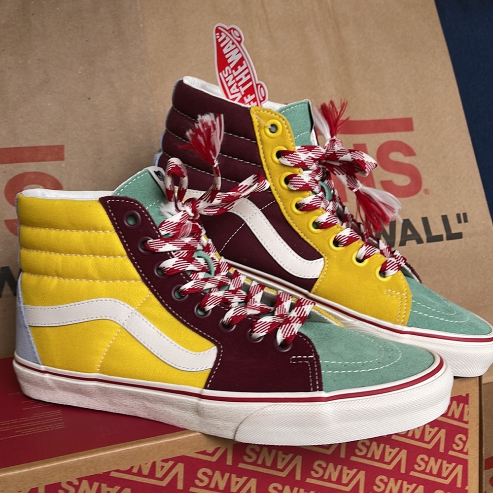 Vans Sk8-Hi Fryd Laces Crmdemnthmshmlw sneakers Men’s - Picture 6 of 16